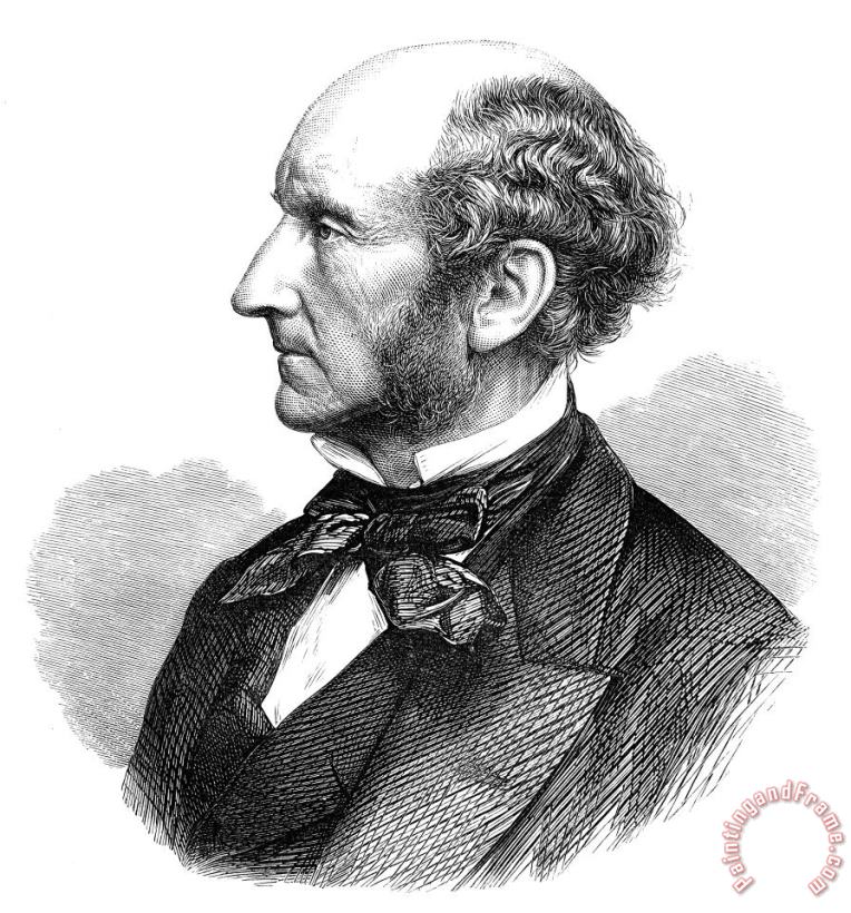 Others John Stuart Mill Art Painting