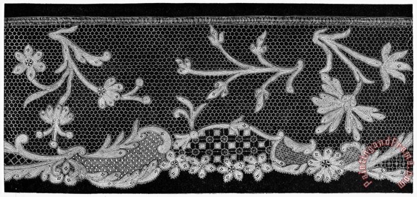 Others LACE, 18th CENTURY Art Print