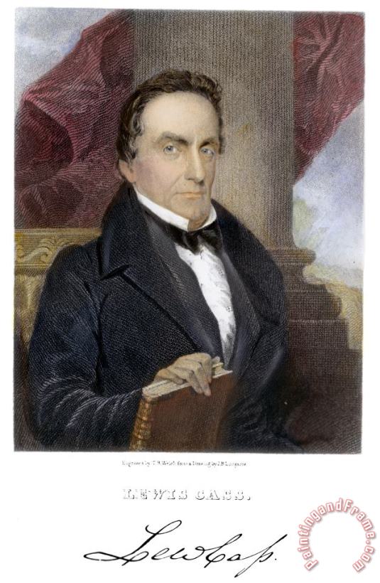 Others Lewis Cass (1782-1866) Art Painting