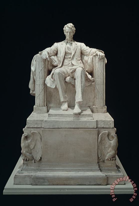 Others Lincoln Memorial: Statue Art Painting