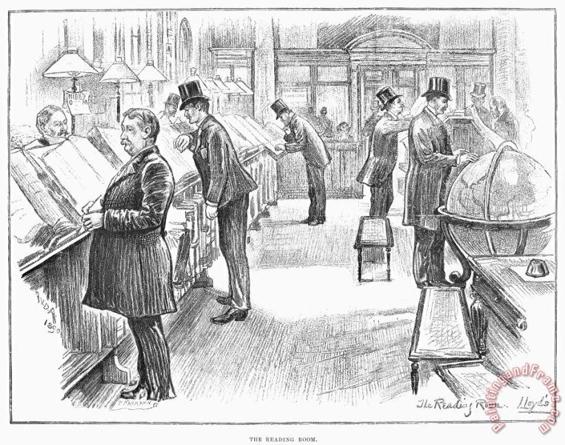 Lloyds Of London, 1890 painting - Others Lloyds Of London, 1890 Art Print