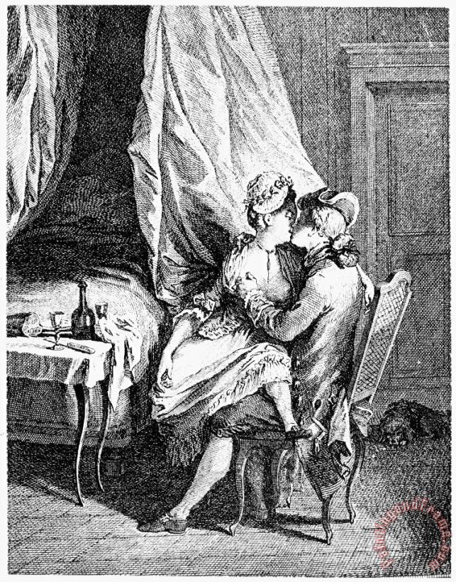 Others LOVERS, 18th CENTURY Art Print