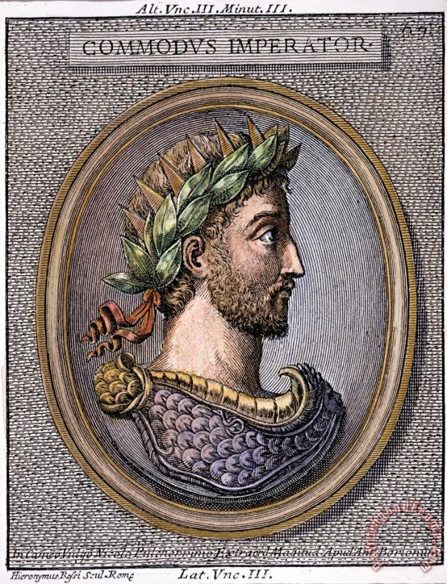 Lucius Commodus (161-192) painting - Others Lucius Commodus (161-192) Art Print