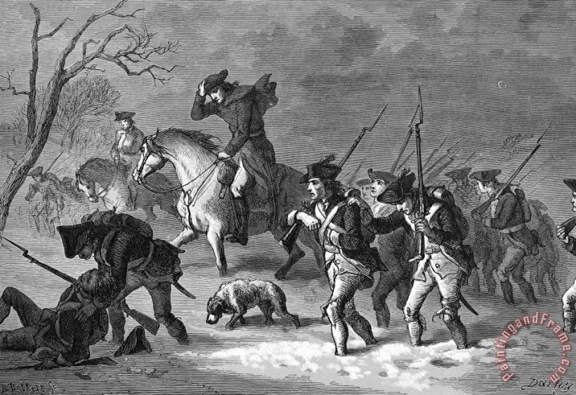 Others March To Valley Forge, 1777 Art Painting