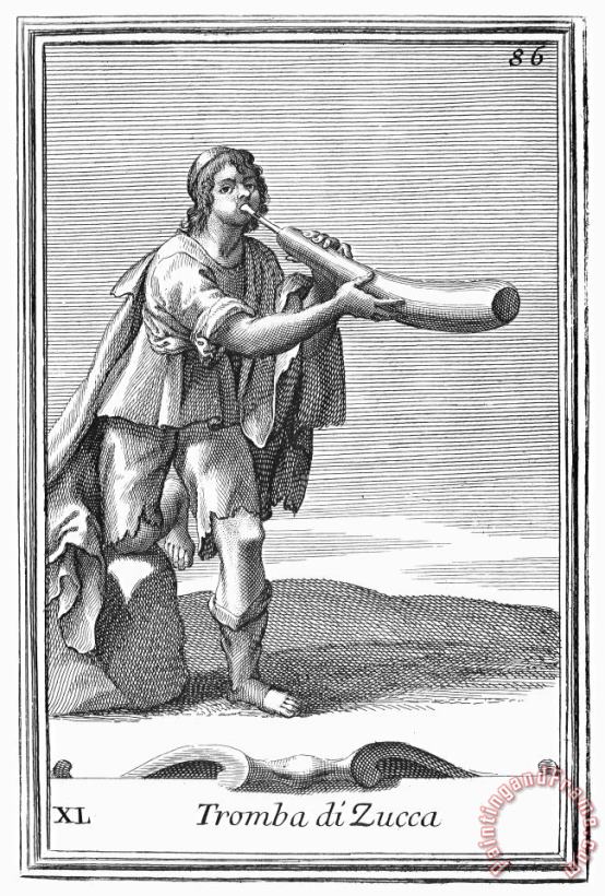 Others Marrow Trumpet, 1723 Art Print