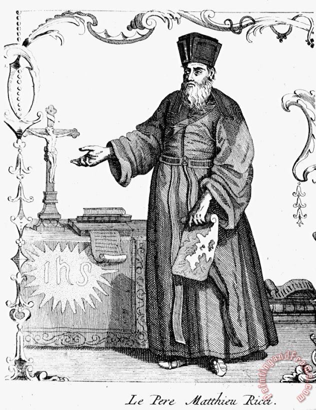 Others Matteo Ricci (1552-1610) Art Print
