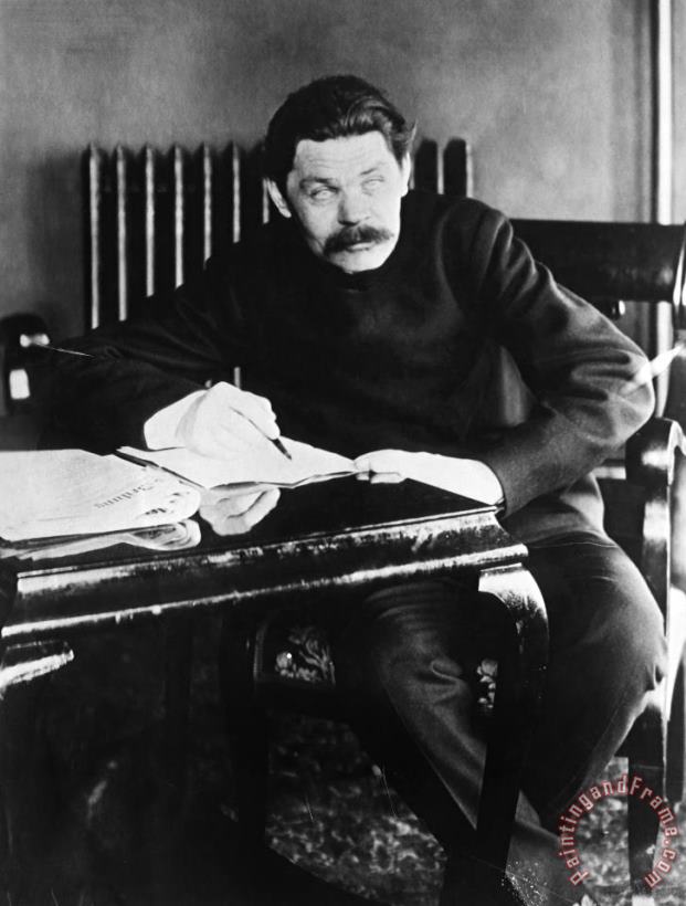 Others Maxim Gorki (1868-1936) Art Print