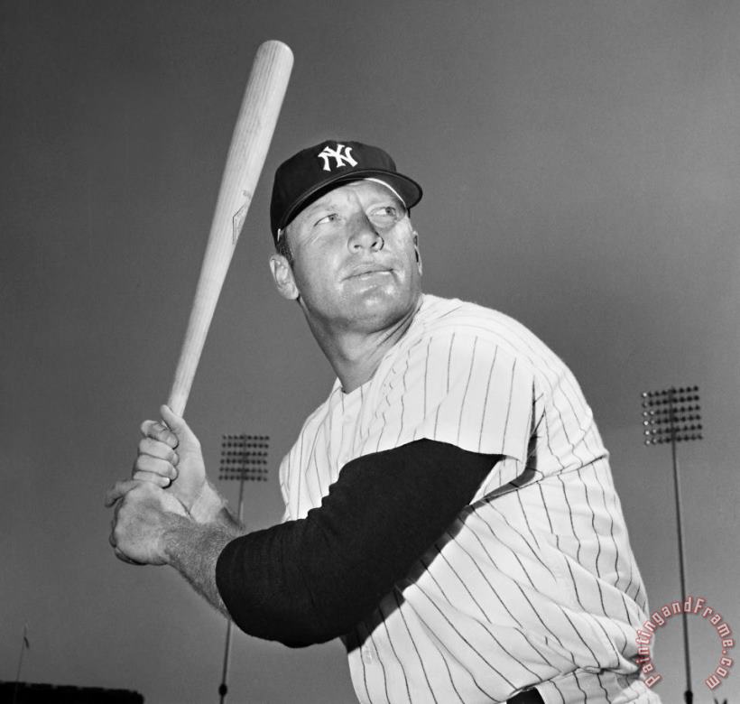 Others Mickey Mantle (1931-1995) Art Print