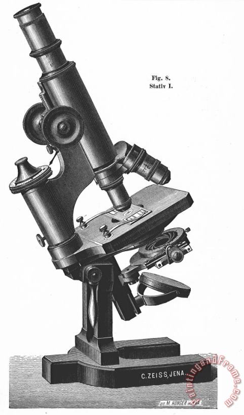 Others Microscope, 1889 Art Print