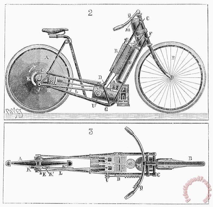 Others Motorcycle, 1894 Art Print