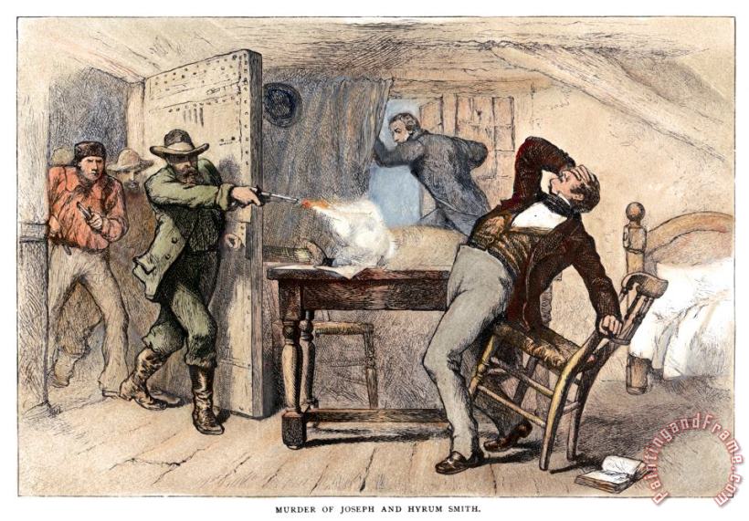 Others Murder Of Smith, 1844 Art Print