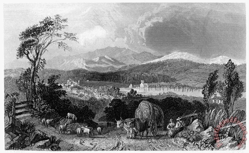 New Hampshire, 1839 painting - Others New Hampshire, 1839 Art Print
