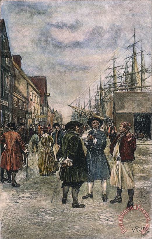 Others NEW YORK, 18th CENTURY Art Painting