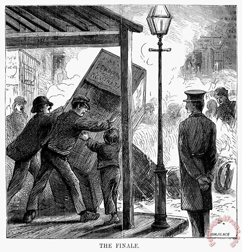 Others New York: Election Of 1870 Art Print