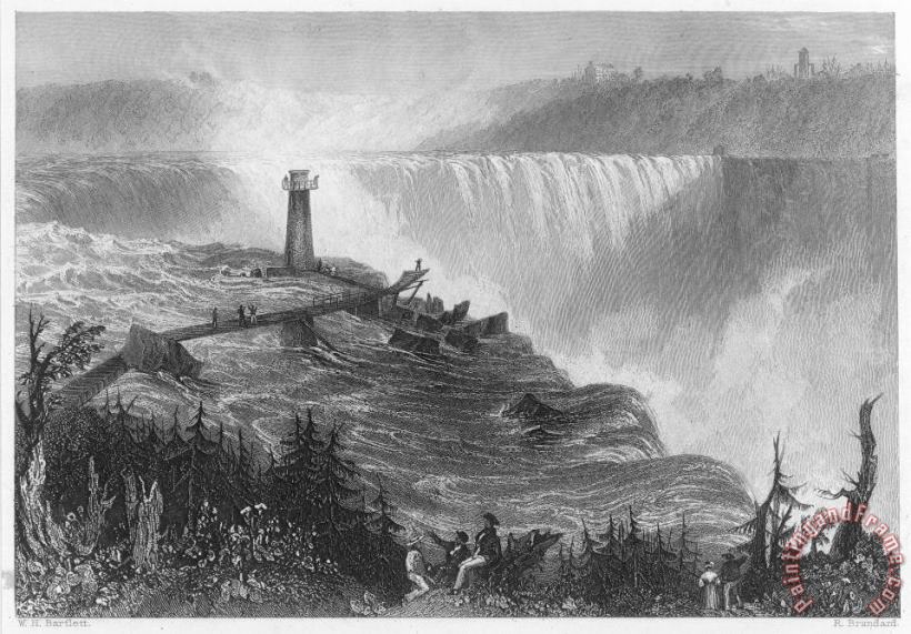 Others Niagara Falls, 1837 Art Print