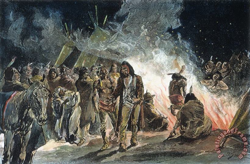 Others Ogallala Sioux Ghost Dance Art Print
