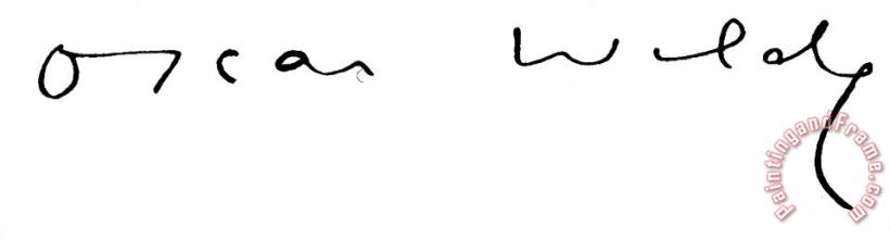 Oscar Wilde (1854-1900) painting - Others Oscar Wilde (1854-1900) Art Print