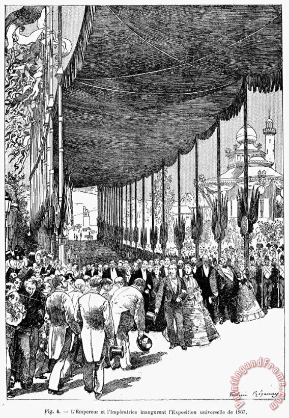Paris: Exposition Of 1867 painting - Others Paris: Exposition Of 1867 Art Print