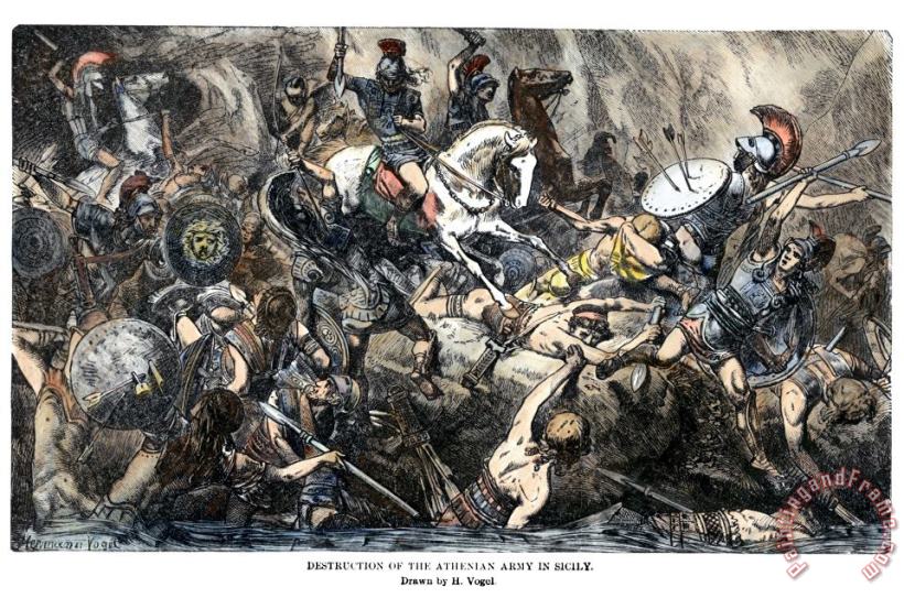Others Peloponnesian Wars Art Print
