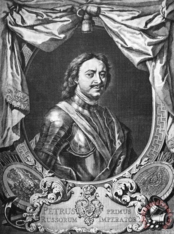 Others Peter I (1672-1725) Art Print