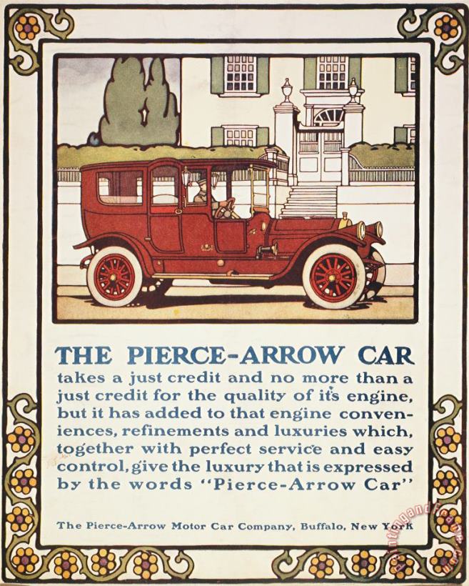 Others Pierce-arrow Auto Ad, 1914 Art Print
