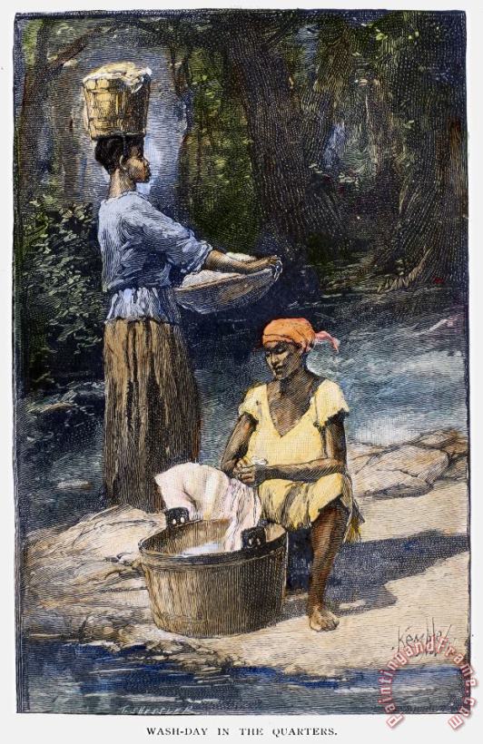 Others Plantation Life, 1886 Art Painting