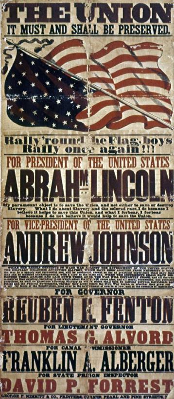 Others Presidential Campaign, 1864 Art Painting