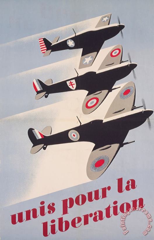 Others Propaganda Poster For Liberation From World War II Art Print