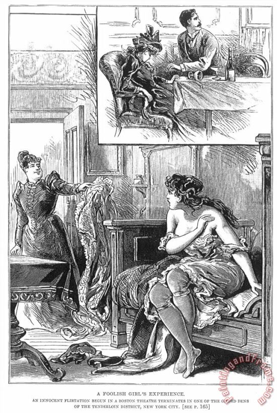 Prostitution, 1892 painting - Others Prostitution, 1892 Art Print