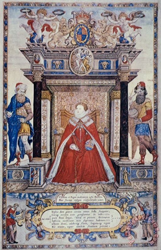 Queen Elizabeth I painting - Others Queen Elizabeth I Art Print