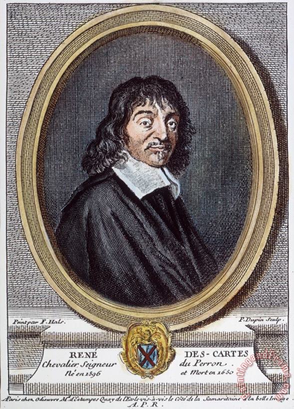 Rene Descartes (1596-1650) painting - Others Rene Descartes (1596-1650) Art Print