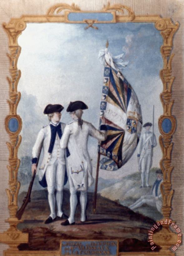 Others Revolutionary War, 1780 Art Painting