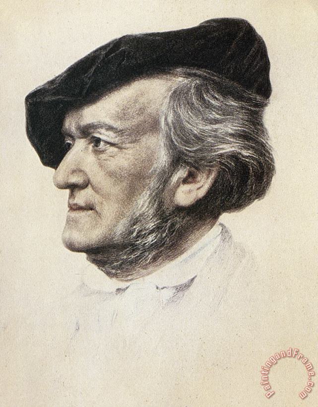Others Richard Wagner (1813-1883) Art Painting