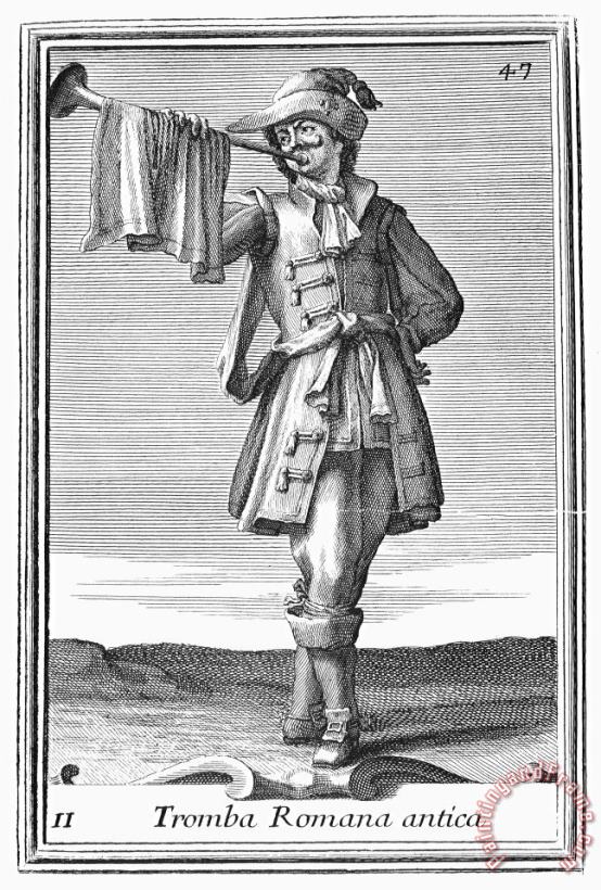 Others Roman Trumpet, 1723 Art Print