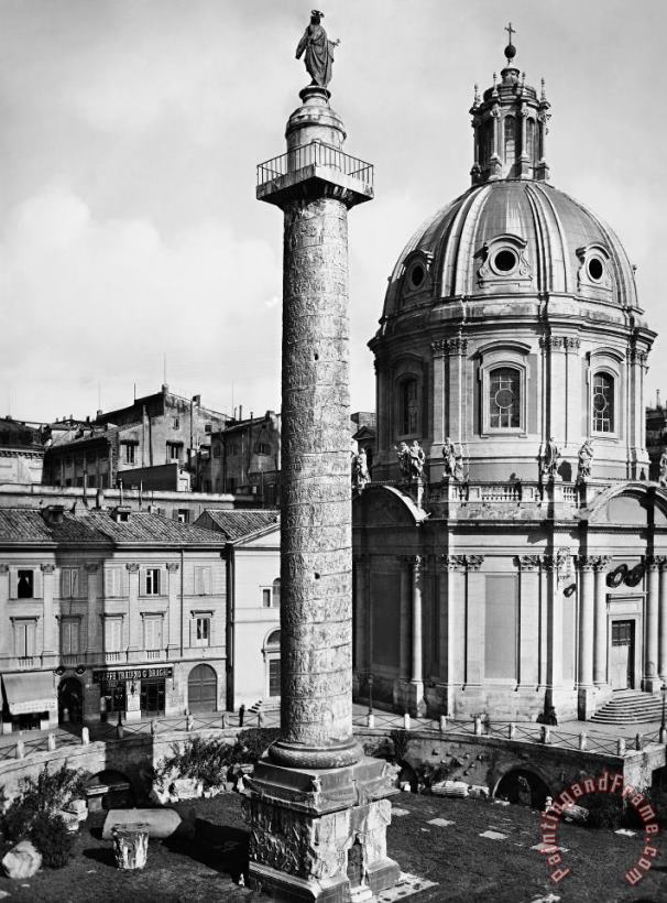 Others Rome: Trajans Column Art Print