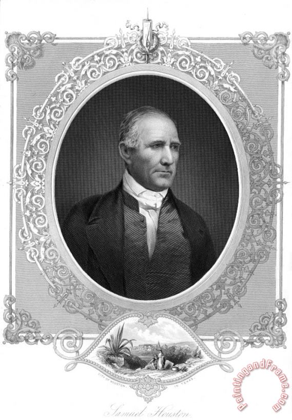Others Sam Houston (1793-1863) Art Painting