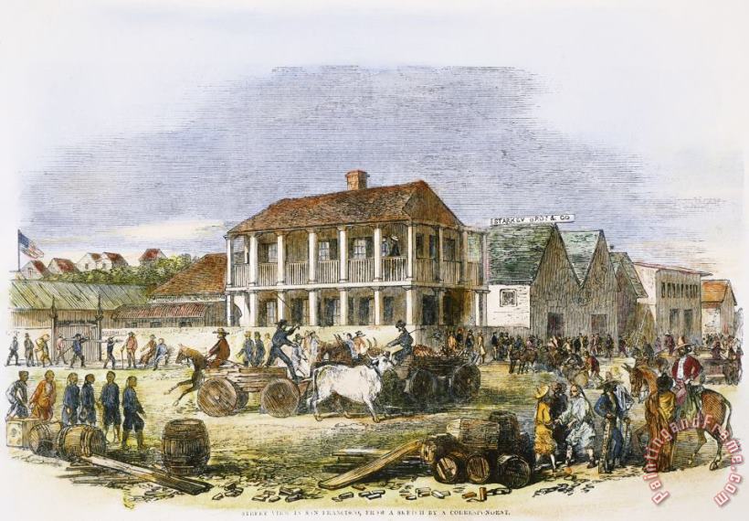 Others San Francisco, 1850 Art Painting