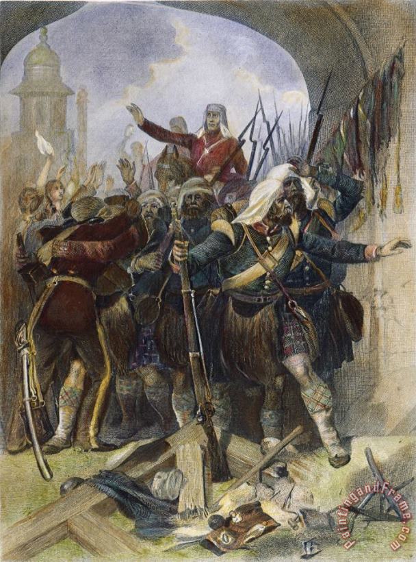 Others Sepoy Rebellion, 1857 Art Painting