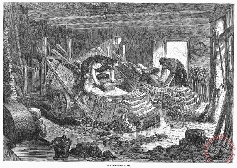 Others Sheffield: Factory, 1865 Art Print