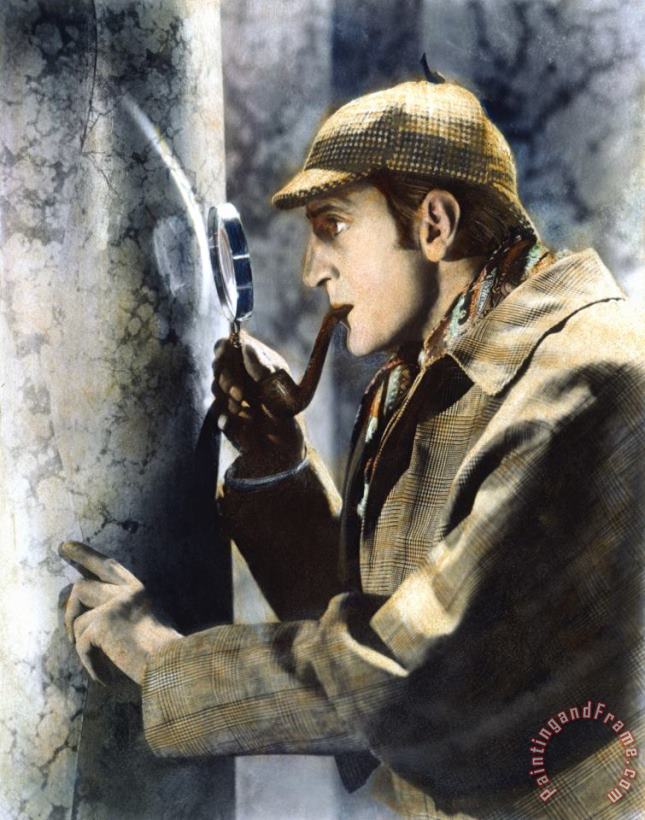 Others Sherlock Holmes Art Painting