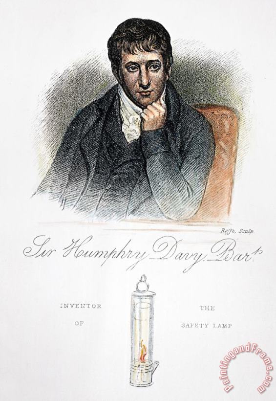 Sir Humphry Davy (1778-1829) painting - Others Sir Humphry Davy (1778-1829) Art Print