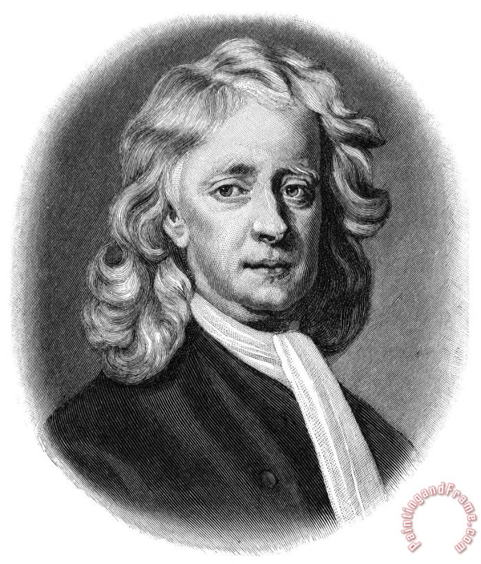 Sir Isaac Newton (1643-1727) painting - Others Sir Isaac Newton (1643-1727) Art Print