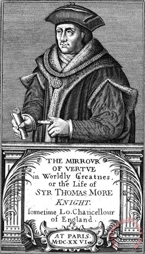 Sir Thomas More (1478-1535) painting - Others Sir Thomas More (1478-1535) Art Print