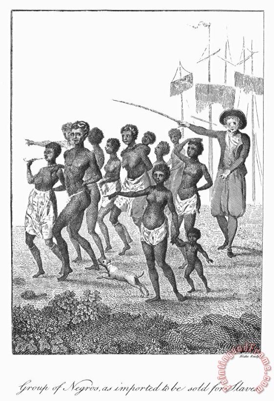 Others Slavery: West Indies, 1796 Art Print