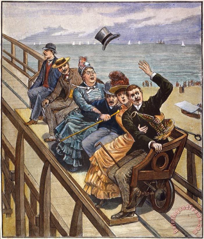 Others Switchback Railway, 1886 Art Print