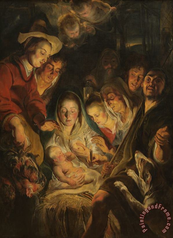 Others The Adoration Of The Shepherds Art Print