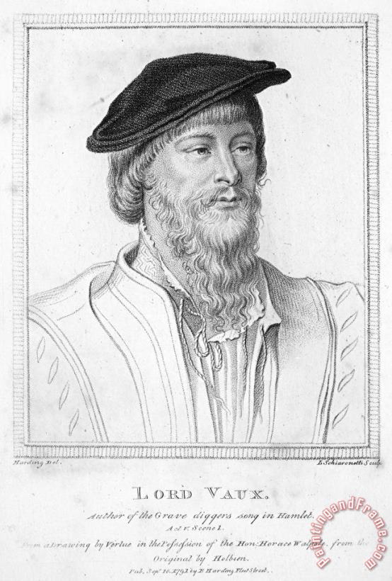 Thomas Vaux (1510-1556) painting - Others Thomas Vaux (1510-1556) Art Print
