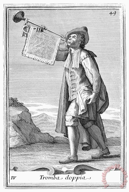 Others Trumpet, 1723 Art Print