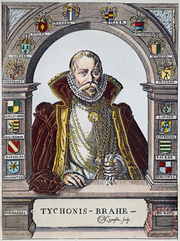 Others Tycho Brahe (1546-1601) Art Painting