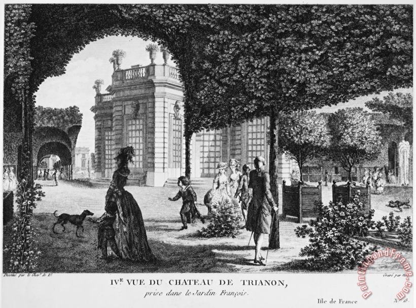 Others Versailles: Gardens Art Painting